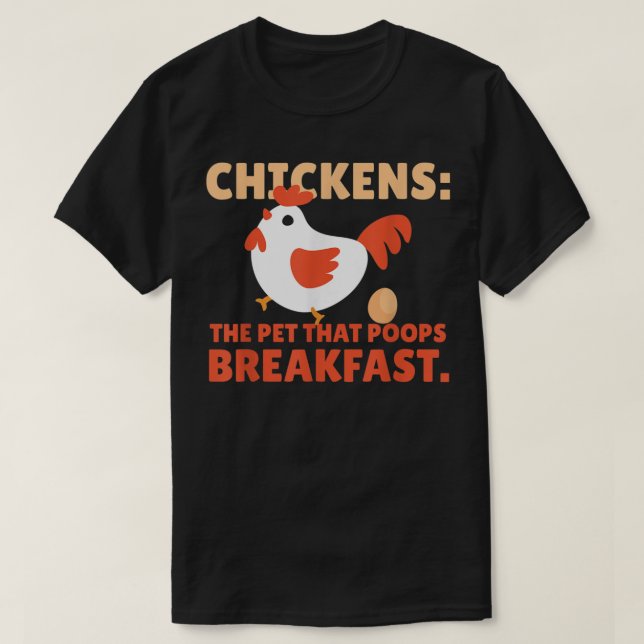 Camiseta Quicken Whisperer Backyard Farmer de frango (Frente do Design)