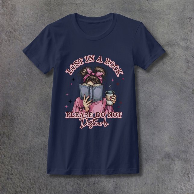 Camiseta Quiet Please I'm Reading Women's Fitted (Criador carregado)