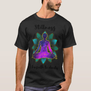 Camiseta Quietude É O Caminho Para Clareza Gratidão Motivaç