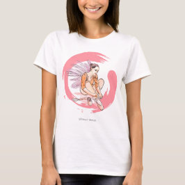 Camiseta Quietude em Movimento – Bailarina Minimalista & En