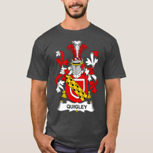 Camiseta Quigley Casaco da Guarda Familiar de Armas
