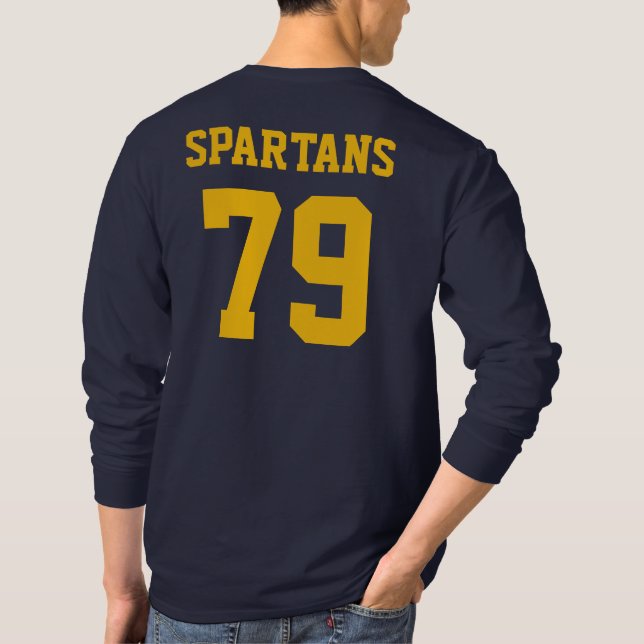 CAMISETA QUIGLEY SOUTH SPARTANS LOGO - SWEATSHIRT (Verso)
