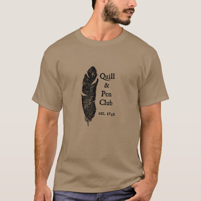 Camiseta Quill and Caneta Club (Frente)
