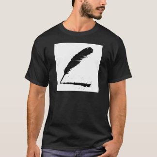Camiseta Quill com tinta