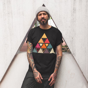 Camiseta Quilômetros de Triângulo Moderno