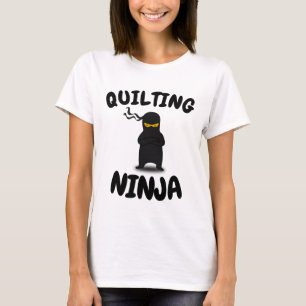 Camiseta QUILTING NINJA ENGRAÇADO T-shirts DO QUILTER