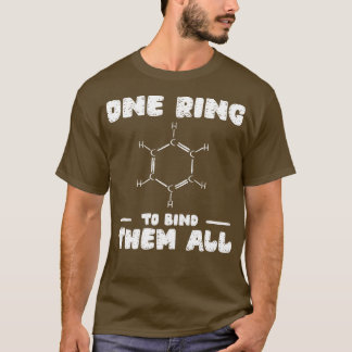Camiseta Química Benzene Ring Molecule Bond