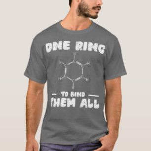 Camiseta Química Benzene Ring Molecule Bond
