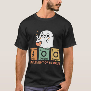 Camiseta Química Boo Elemento Do Químico Surpresa