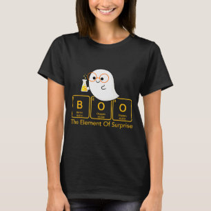 Camiseta Química Boo O Elemento Surpresa Química Fofa