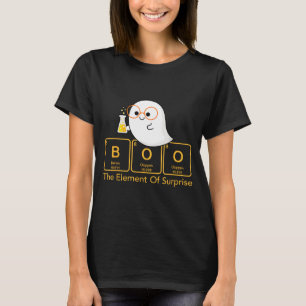 Camiseta Química Boo O Elemento Surpresa Químico Fofo
