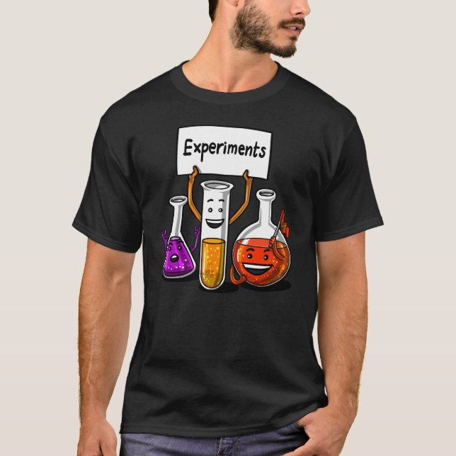 Camiseta Química Ciência Experiências Engraçadas Piadas Esc (Frente)