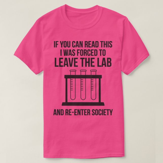 Camiseta Química Ciência Funny Laboratorial Nerd Cientista (Frente do Design)