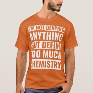 Camiseta Química Ciência Química Laboratório de Funny