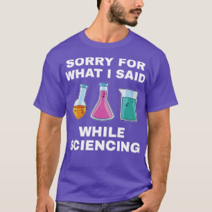 Camiseta Química Ciência Química Nerd Funny Lab