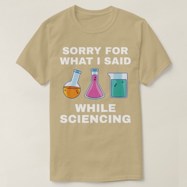 Camiseta Química Ciência Química Nerd Funny Lab (Frente do Design)