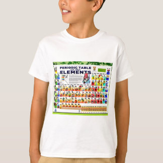 Camiseta Química, ciência, tabela periódica de elementos