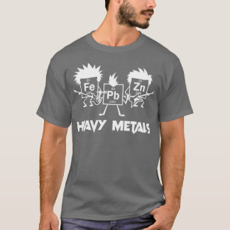 Camiseta Química de cada Geek da ciência Heavy Metal