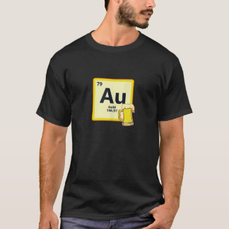 Camiseta Química de Element Au Dourado Beer Design St Patri