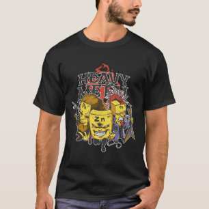Camiseta Química de Heavy Metal Arte de Ciência de Rock