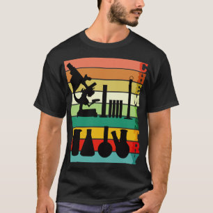 Camiseta Química de microscópio de laboratório