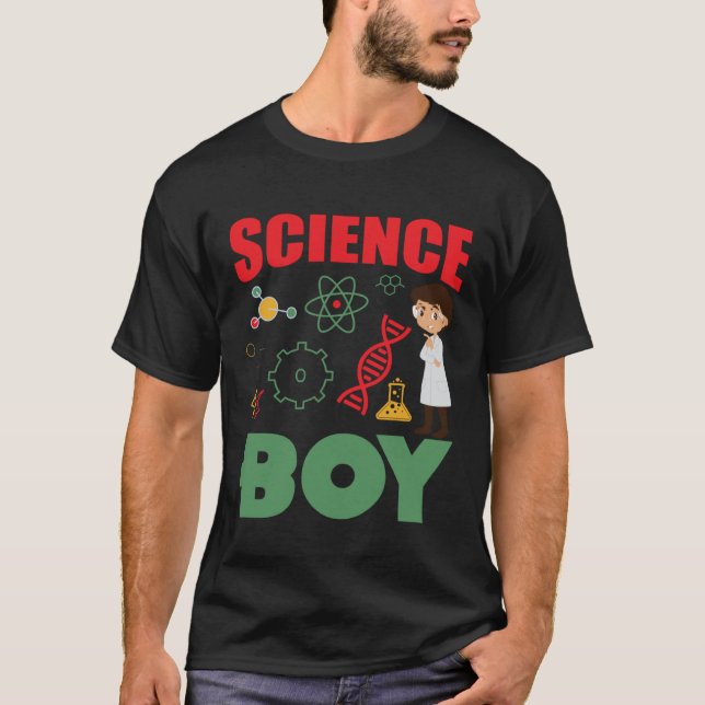 Camiseta Química do Science Boy I (Frente)