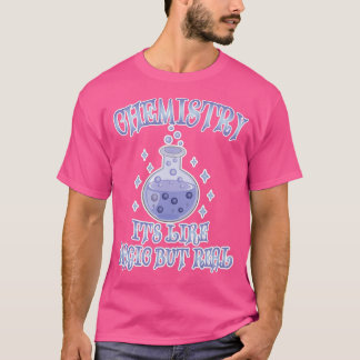 Camiseta Química É Como Magia, Mas Engraçada 5