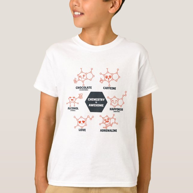 Camiseta Química é incrível (Frente)