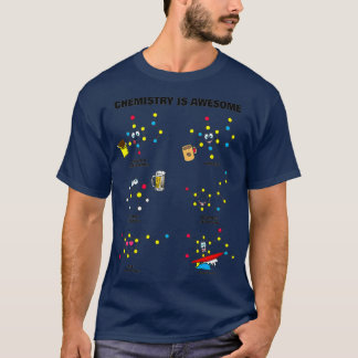 Camiseta Química é uma química incrível, engraçada, Kawaii