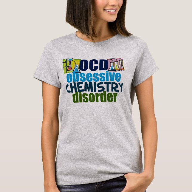 Camiseta Química Engraçada (Frente)