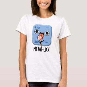 Camiseta Química Engraçada De Metais