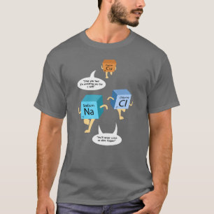 Camiseta Química Engraçada Mesa periódica T-Shirt