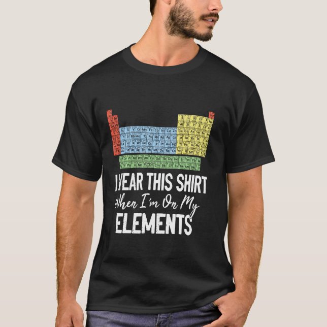 Camiseta Química engraçada Química Assistente de Laboratóri (Frente)