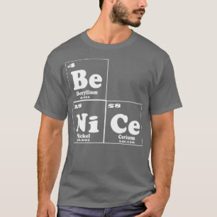 Camiseta Química Engraçada Seja Mesa periódica