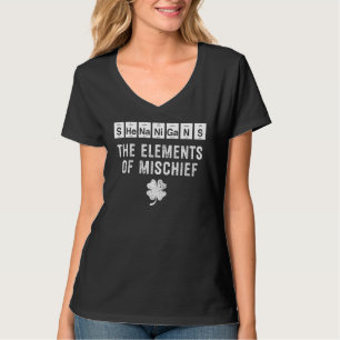 Camiseta Química Engraçada Shenanigans Elemen de Mesa Perió