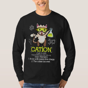 Camiseta Química Farmacêutica Catiana Definição de Catiões