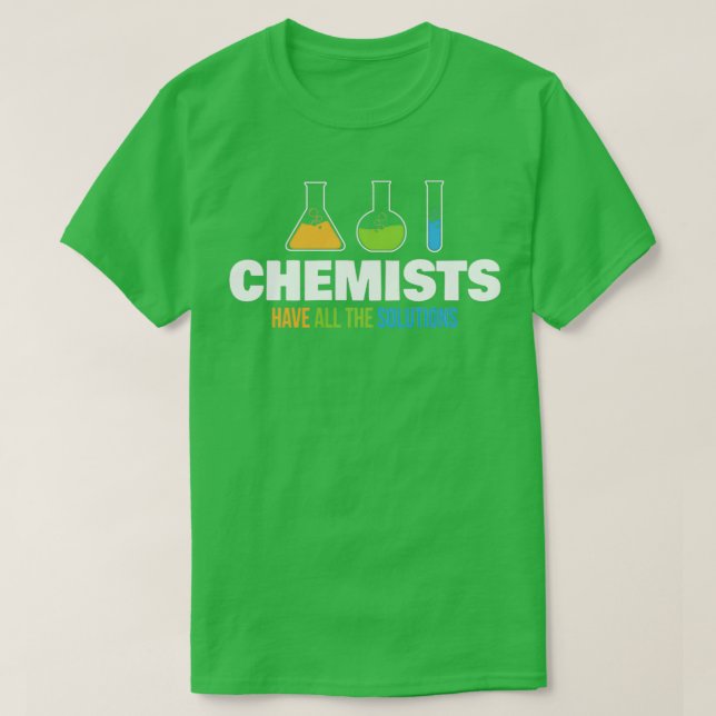 Camiseta Química Funny Pun Química Professora de Ciência da (Frente do Design)