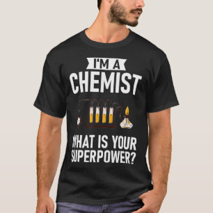 Camiseta Química Gift Química Nerd de Ciência Superintenden
