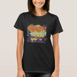 Camiseta Química Lab Semana 2025 Misteriosa Máquina De Diag
