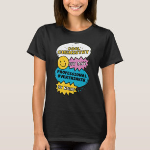 Camiseta Química Legal de Dia Pensador Profissional Excessi