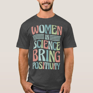 Camiseta Química: Mulheres na Ciência Trazem Premium de Pos