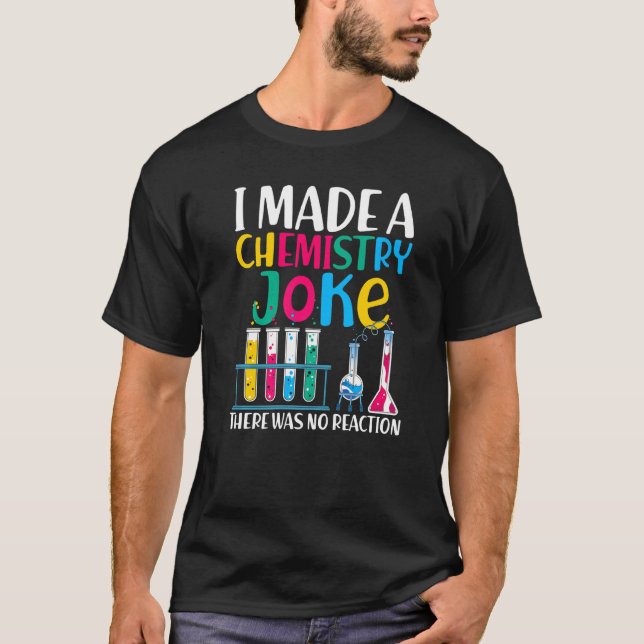 Camiseta Química Piada Química Nerd Ciência Química Humor (Frente)