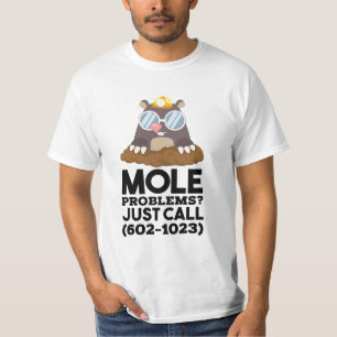 Camiseta Química - Problemas de buracos