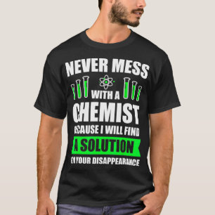 Camiseta Química Química Química Química Presente