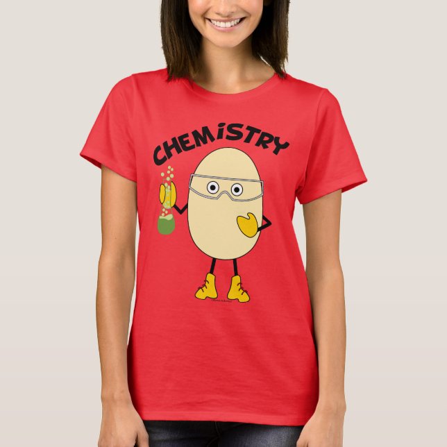 Camiseta Química - Texto egípico (Frente)