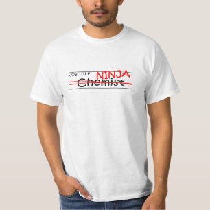 Camiseta Químico de Ninja da posição