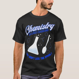 Camiseta Químico Divertido Laboratório de Química Professor