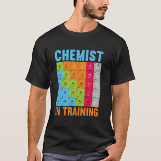 Camiseta Químico em Treinamento  Químico Infantil Ciência Q