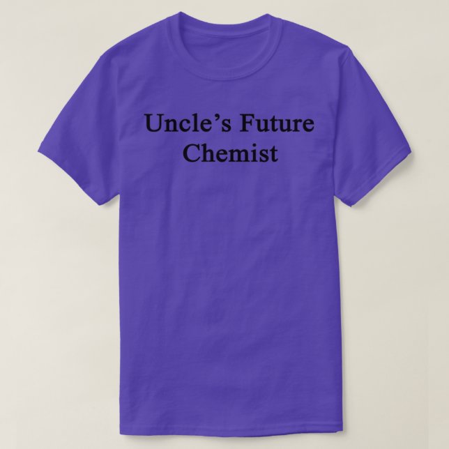 Camiseta Químico Futuro da Unclex27s 1 (Frente do Design)