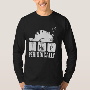 Camiseta Quimiologista Gato Quimi, Químico Engraçado de Mes